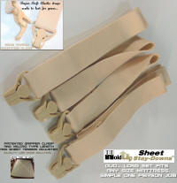 Click to enlarge the DUO Sheet Stay-Downs product summary image that sells for 19.95 in a 2 pack kit